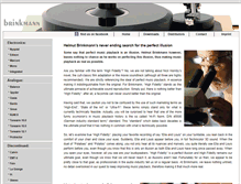 Tablet Screenshot of brinkmann-audio.com